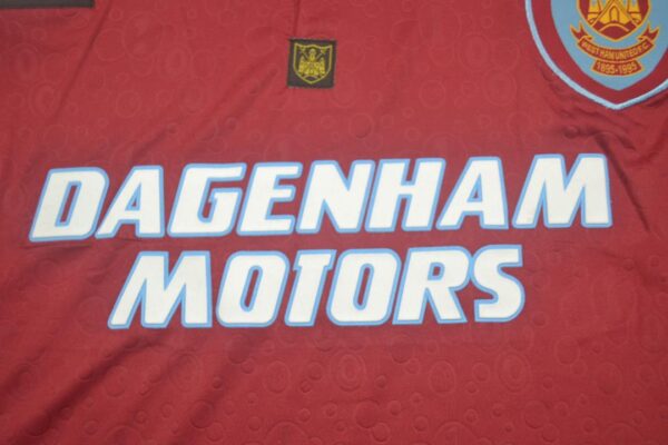 West Ham United FC Local / Fan version / Retro 95-97 - Imagen 2