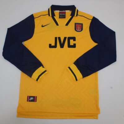 Arsenal Fc Visitante / Fan version / Manga Larga / Retro 96-97