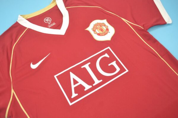 Machester United Fc Local / Fan version / Retro 06-07 - Imagen 2