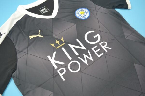Leicester City Fc Visitante / Fan version / Retro 15-16 - Imagen 2