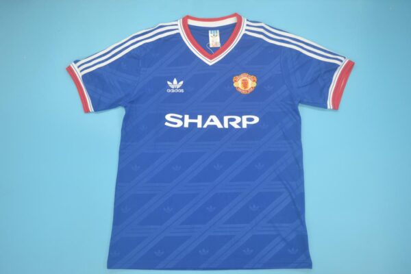 Machester United Fc Tercera equipacion / Fan version / Retro 86-88