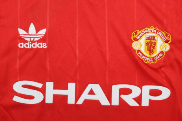 Machester United Fc Local / Fan version / Retro 86-88 - Imagen 4