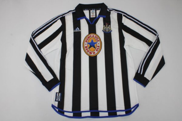 Newcastle United FC Local / Fan version / Manga Larga / Retro 97-99