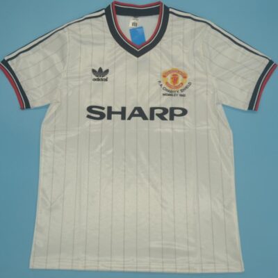 Machester United Fc Visitante / Fan version / Final Copa FA / Retro 1983