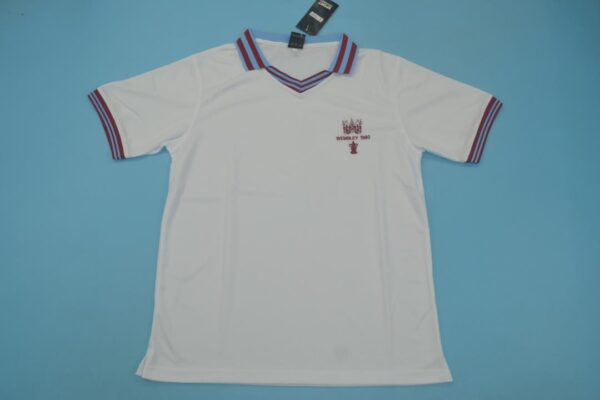 West Ham United FC Visitante / Fan version / Final FA Cup / Retro 80-81