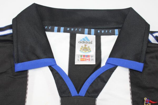 Newcastle United FC Local / Fan version / Manga Larga / Retro 97-99 - Imagen 4