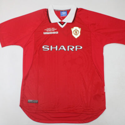 Machester United Fc Local / Fan version / Final Ucl / Retro 99-00