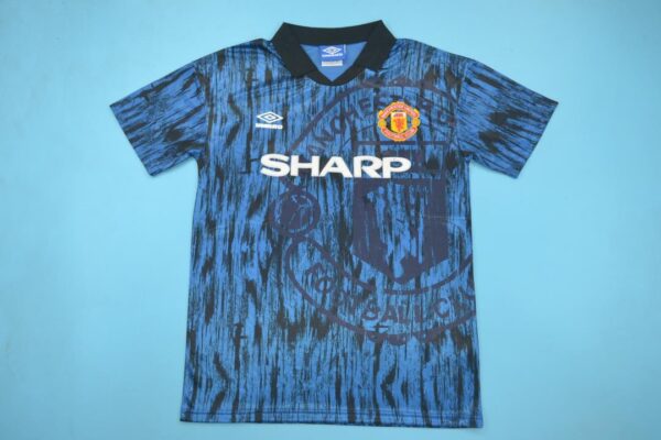 Machester United Fc Visitante / Fan version / Retro 92-93