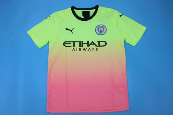 Manchester City Fc Tercera equipacion / Fan version / Retro 19-20