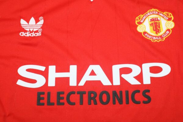 Machester United Fc Local / Fan version / Manga larga / Retro 82-84 - Imagen 2