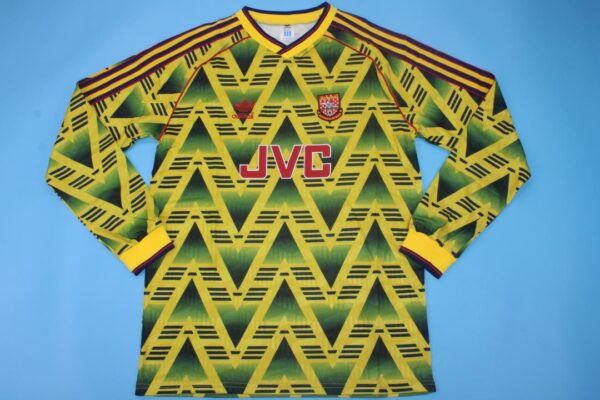 Arsenal Fc Visitante / Fan version / Manga Larga / Retro 91-34