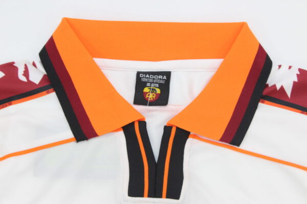 AS Roma FC Visitante / Fan version / Manga Larga / Retro 98-99 - Imagen 2