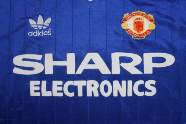 Machester United Fc Tercera equipacion / Fan version / Manga larga / Retro 82-84 - Imagen 2