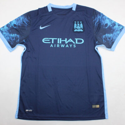 Manchester City Fc Visitante / Fan version / Retro 15-16