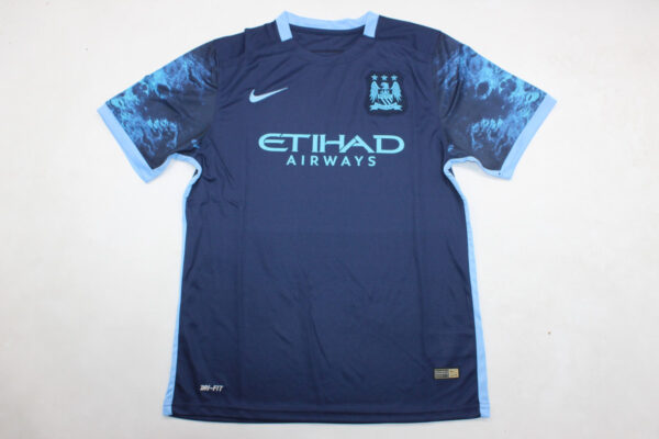 Manchester City Fc Visitante / Fan version / Retro 15-16