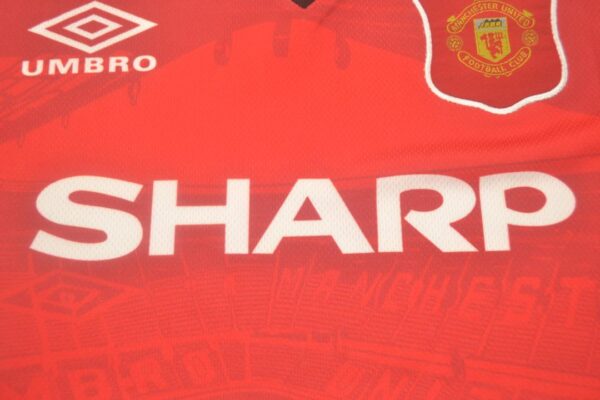 Machester United Fc Local / Fan version / Retro 94-96 - Imagen 2