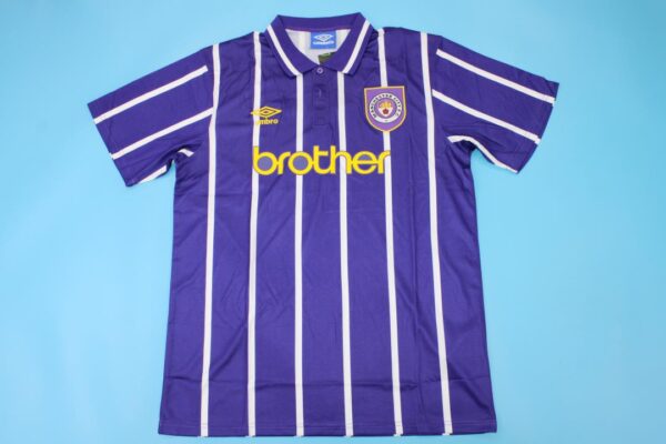 Manchester City Fc Visitante / Fan version / Retro 92-94