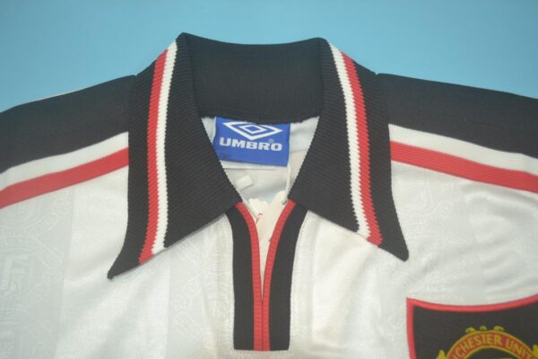 Machester United Fc Visitante / Fan version / Manga larga / Retro 97-99 - Imagen 4