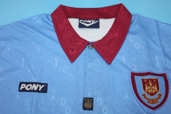 West Ham United FC Visitante / Fan version / Retro 95-96 - Imagen 3