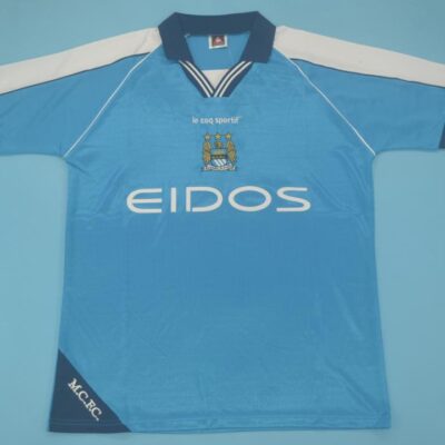 Manchester City Fc Local / Fan version / Retro 99-01