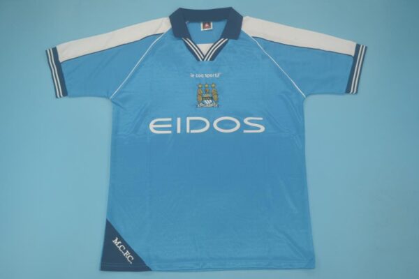 Manchester City Fc Local / Fan version / Retro 99-01