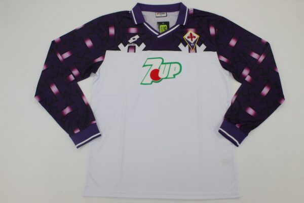 ACF Fiorentina Visitante / Fan version / Manga Larga / Retro 92-93