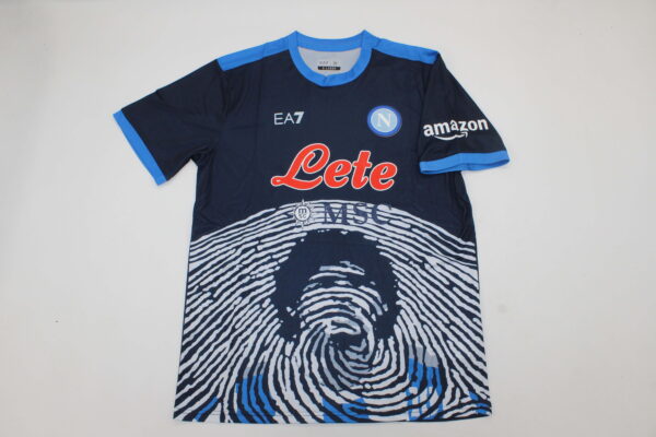 SSC Napoli Azul Oscuro / Fan version / Version Maradona / Retro 21-22