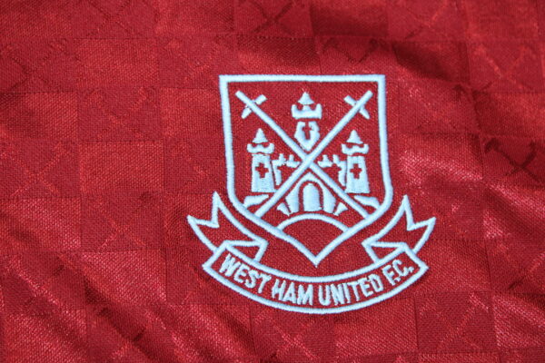 West Ham United FC Local / Fan version / Retro 89-90 - Imagen 3