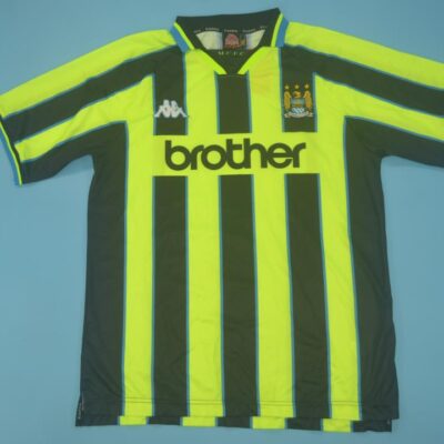 Manchester City Fc Visitante / Fan version / Retro 98-99