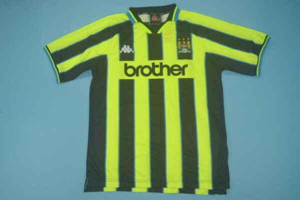 Manchester City Fc Visitante / Fan version / Retro 98-99