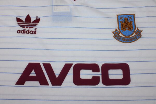 West Ham United FC Visitante / Fan version / Retro 85-86 - Imagen 2