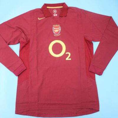 Arsenal Fc Local / Fan version / Manga Larga / Retro 05-06