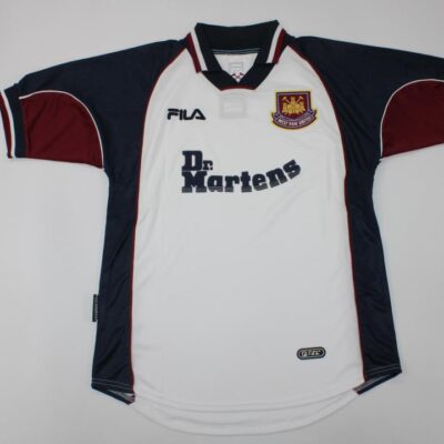 West Ham United FC Visitante / Fan version / Retro 99-01