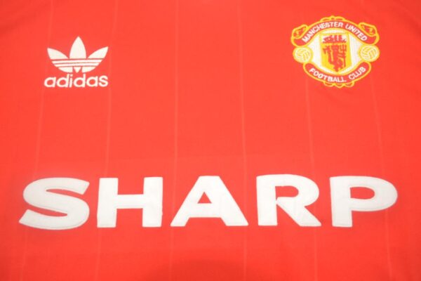 Machester United Fc Local / Fan version / Retro 82-84 - Imagen 2