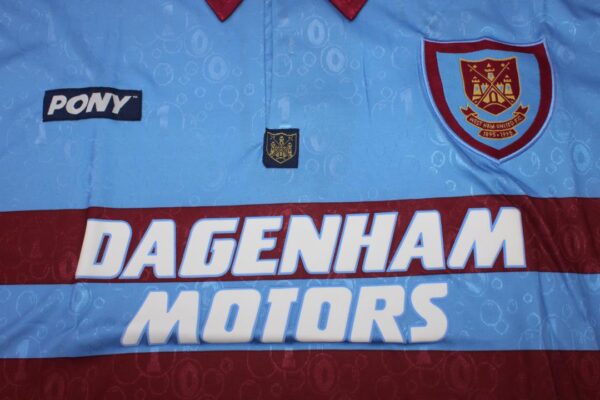 West Ham United FC Visitante / Fan version / Retro 95-96 - Imagen 2