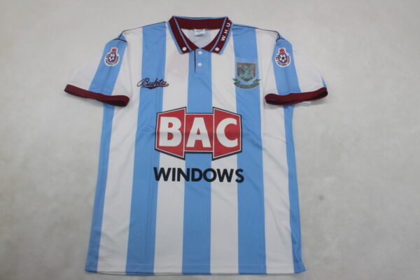 West Ham United FC Visitante / Fan version / Retro 91-92