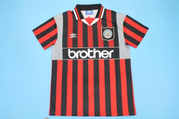 Manchester City Fc Visitante / Fan version / Retro 94-96