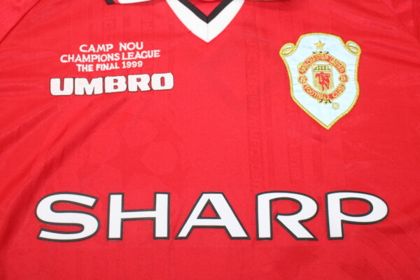 Machester United Fc Local / Fan version / Final Ucl / Retro 99-00 - Imagen 4