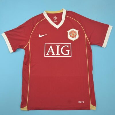 Machester United Fc Local / Fan version / Retro 06-07