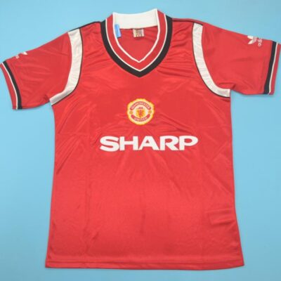 Machester United Fc Local / Fan version / Retro 84-86