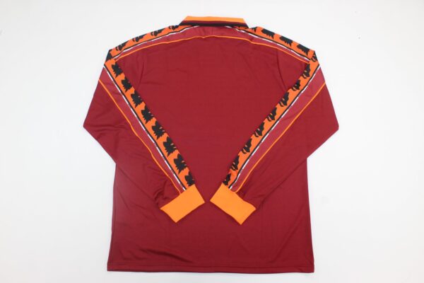 AS Roma FC Local / Fan version / Manga Larga / Retro 98-99 - Imagen 4