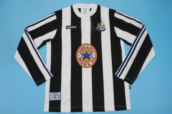 Newcastle United FC Local / Fan version / Manga Larga / Retro 95-97