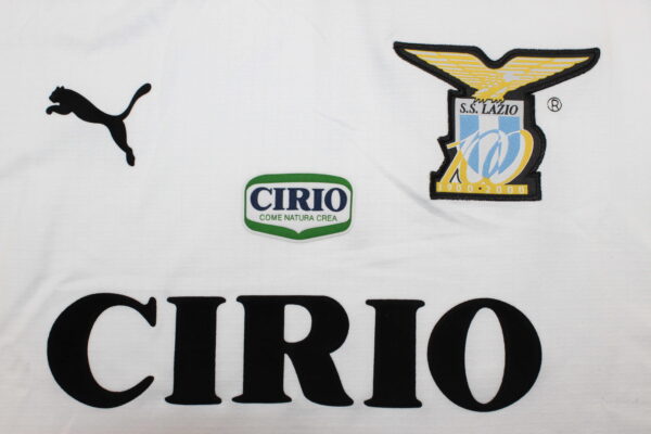 SS Lazio Local / Fan version / Manga Larga / Retro 99-00 - Imagen 3