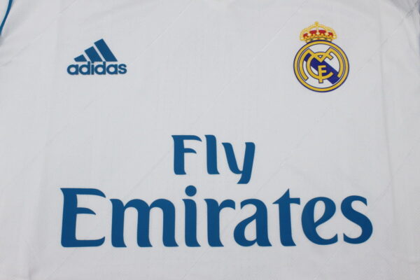 Real Madrid Local / Player version / Manga Larga / Retro 17-18 - Imagen 2