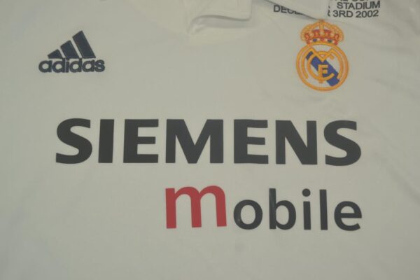 Real Madrid Local / Fan version / Final Intercontinental / Retro 02-03 - Imagen 2