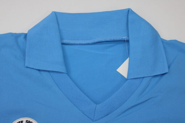SSC Napoli Local / Fan version / Manga Larga / Retro 86-87 - Imagen 3