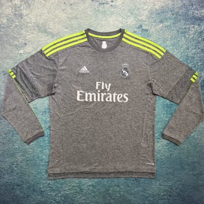 Real Madrid Visitante / Fan version / Manga Larga / Retro 15-16