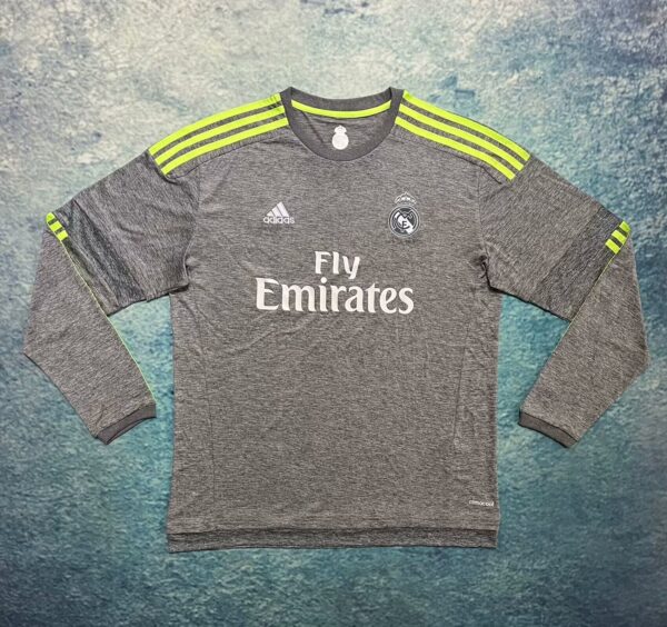 Real Madrid Visitante / Fan version / Manga Larga / Retro 15-16