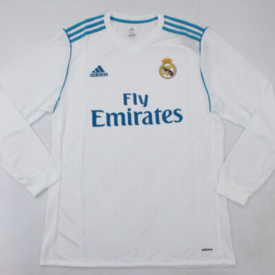 Real Madrid Local / Player version / Manga Larga / Retro 17-18
