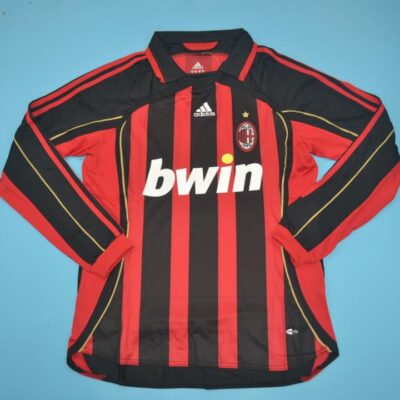 AC Milan Local / Fan version / Manga Larga / Retro 06-07